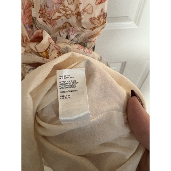 Zimmermann‎ Cira Floral Tiered Midi Dress Size 1/ US 6 - Picture 5 of 8